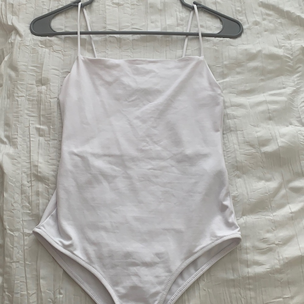 White Zara Bodysuit